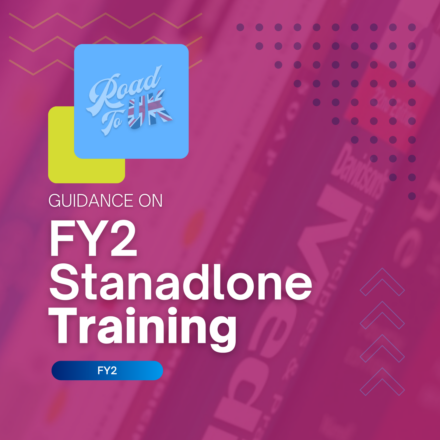 Guidance on Getting into FY2 Standalone Programme